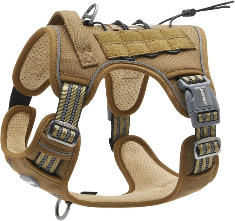 Harnais Tactique Anti-Traction pour Gros Chien