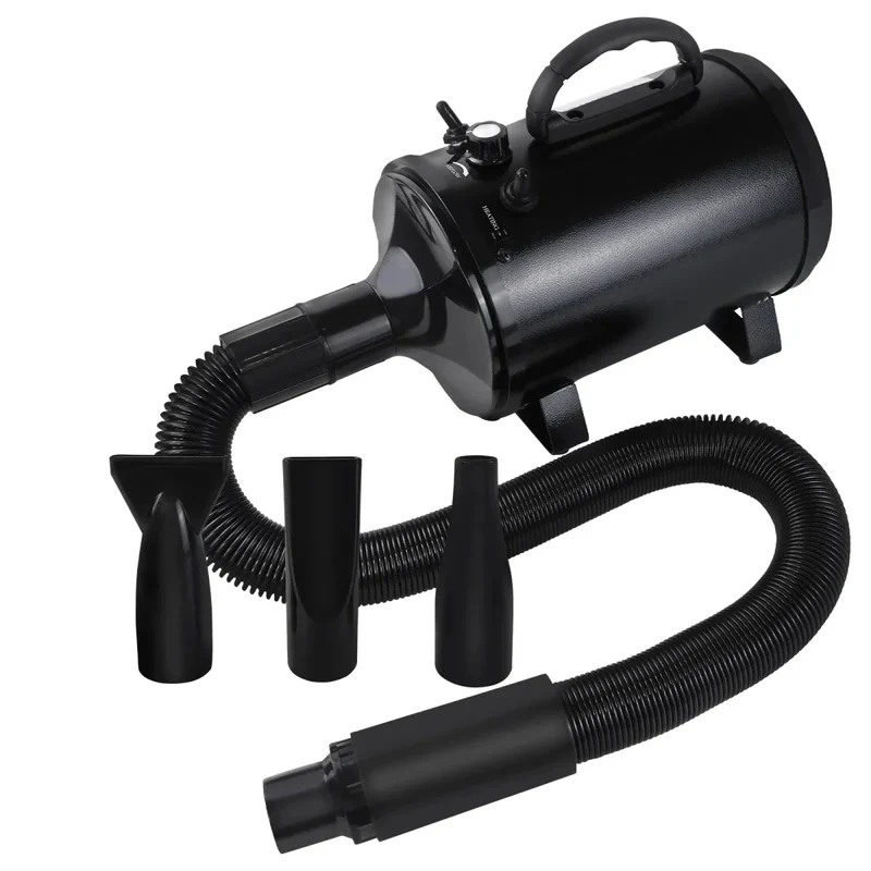 Pulseur Séchoir Professionnel Chien Noir 2800W