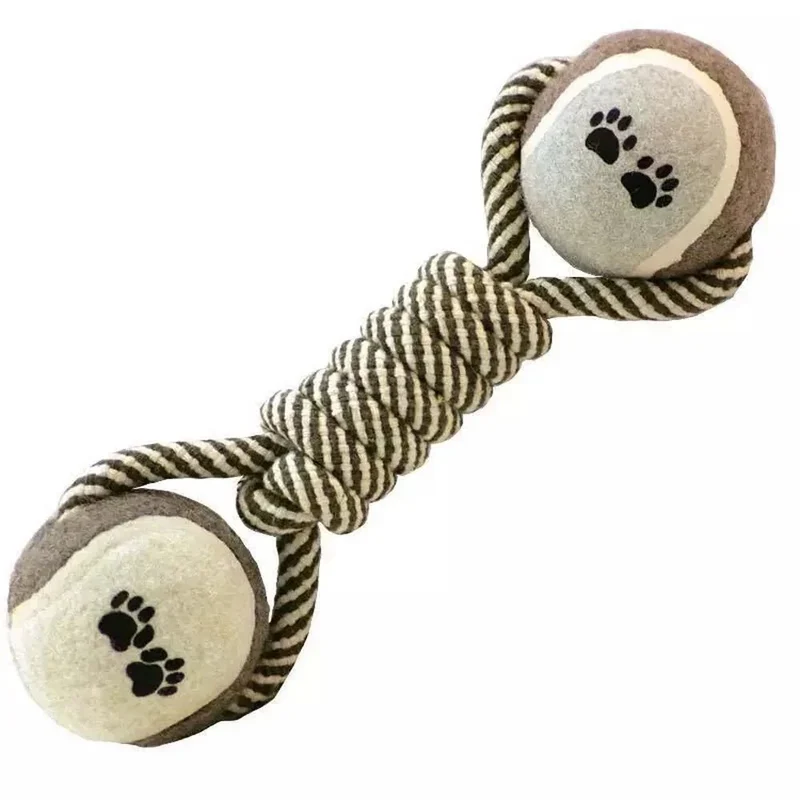 Jouet Corde Balle Tennis Gros Chien