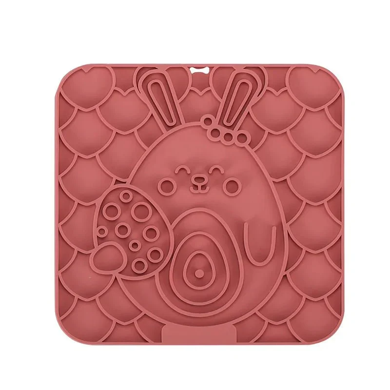 Tapis Silicone Gamelles Antidérapant Chien