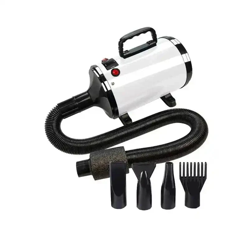 Séchoir Soufflant Silencieux 2000W Chien Blanc