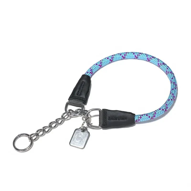 Collier Étrangleur Corde Tressée Chien Éducation