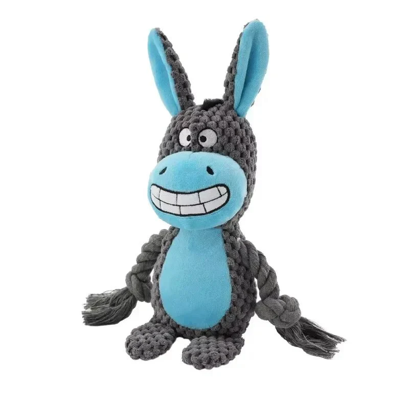 Peluche Âne Sonore Jouet Gros Chien