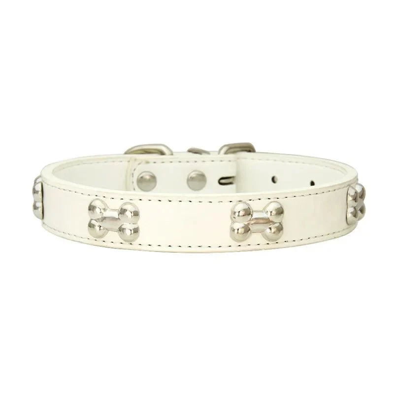 Collier Cuir Réglable 16 Coloris Chien