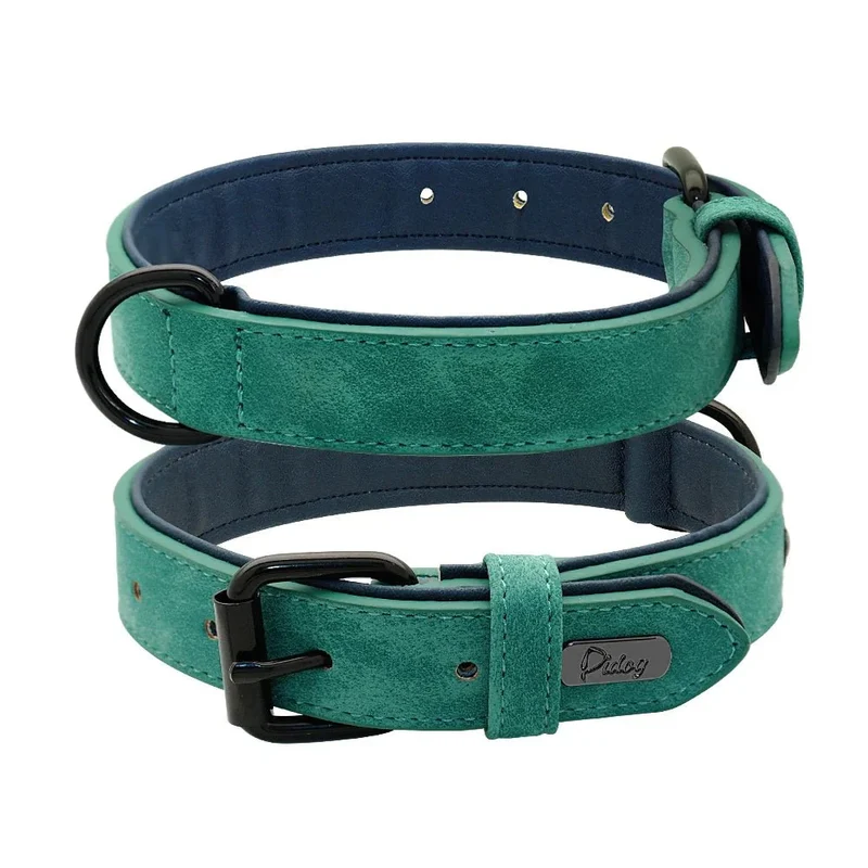 Collier Style Cuir Robuste Gros Chien