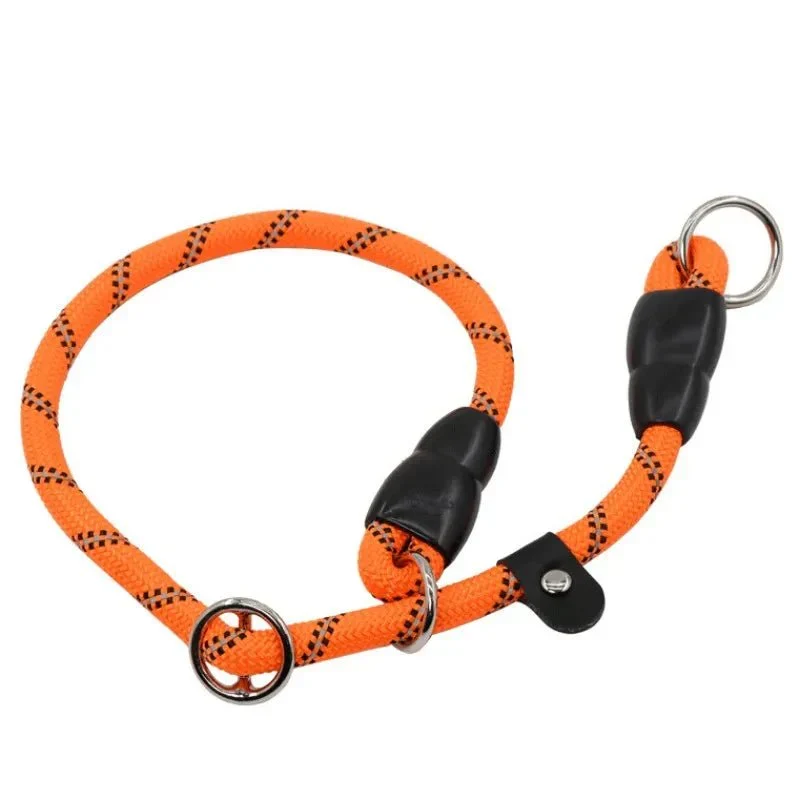 Collier Lasso Nylon Réglable Gros Chien