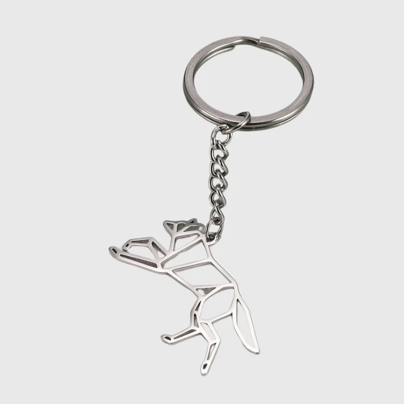 Porte-Clé Métal Design Chien 6 Modèles