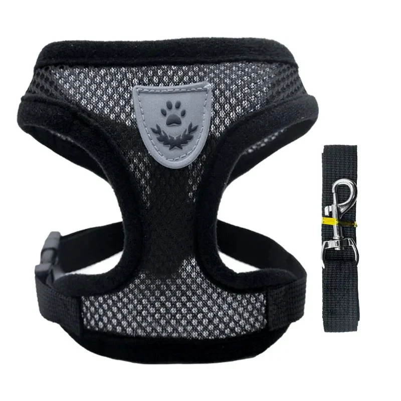 Harnais Gilet Réfléchissant Respirant Chiot Sécurité