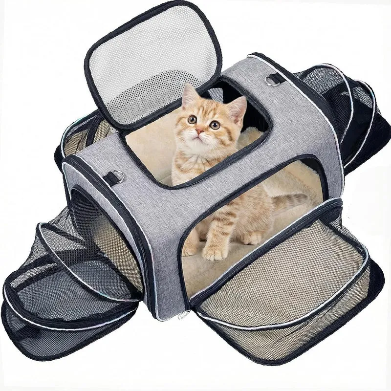 Sac Transport Extensible Chien Oxford Respirant