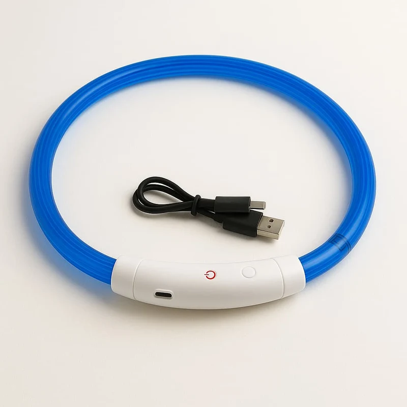 Collier Lumineux LED Rechargeable Gros Chien