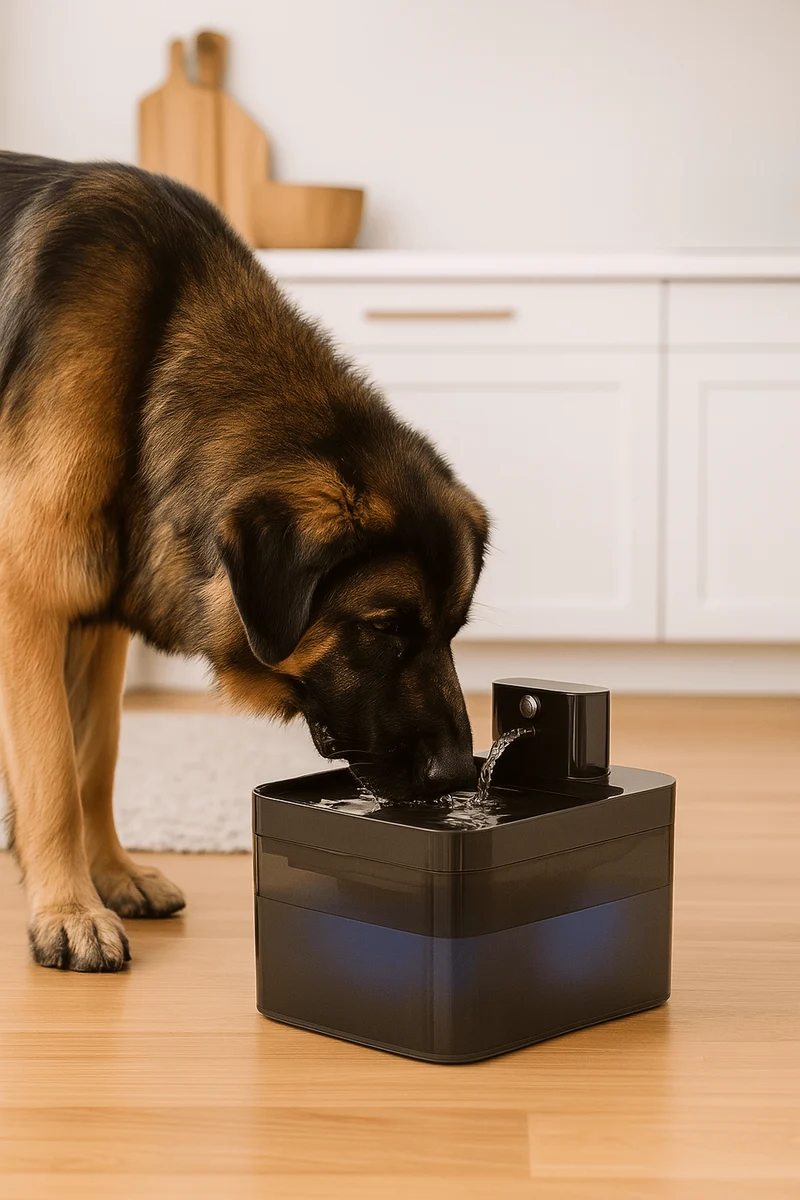 Fontaine Eau Gros Chien 2.2L Filtrée