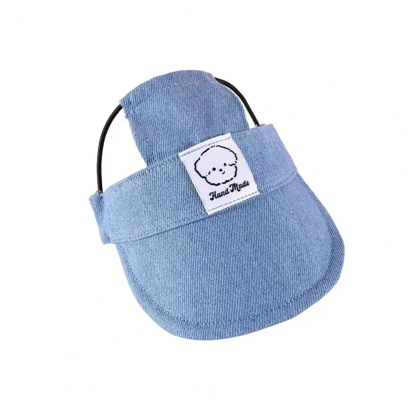 Casquette Sangle Réglable Chien Bleu