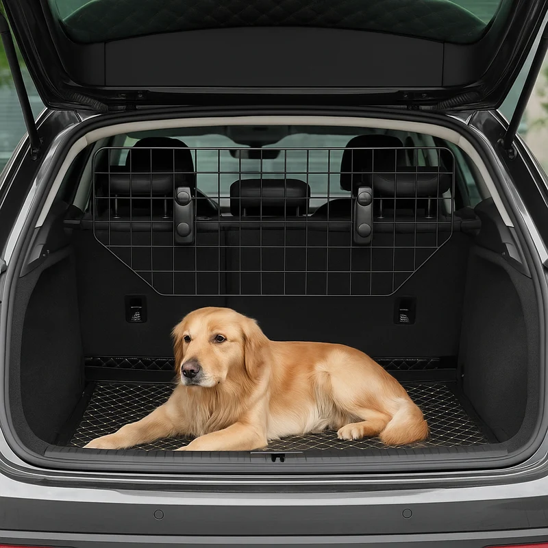Grille Séparation Voiture Gros Chien 120cm