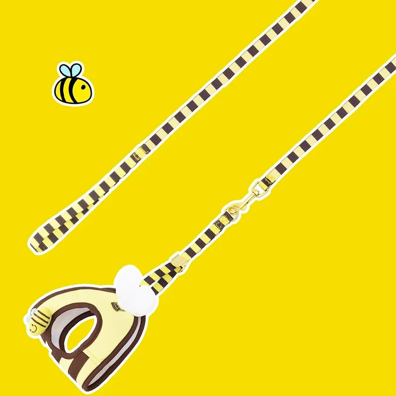 Harnais Nid Abeille Réflecteur Chien Taille S-L