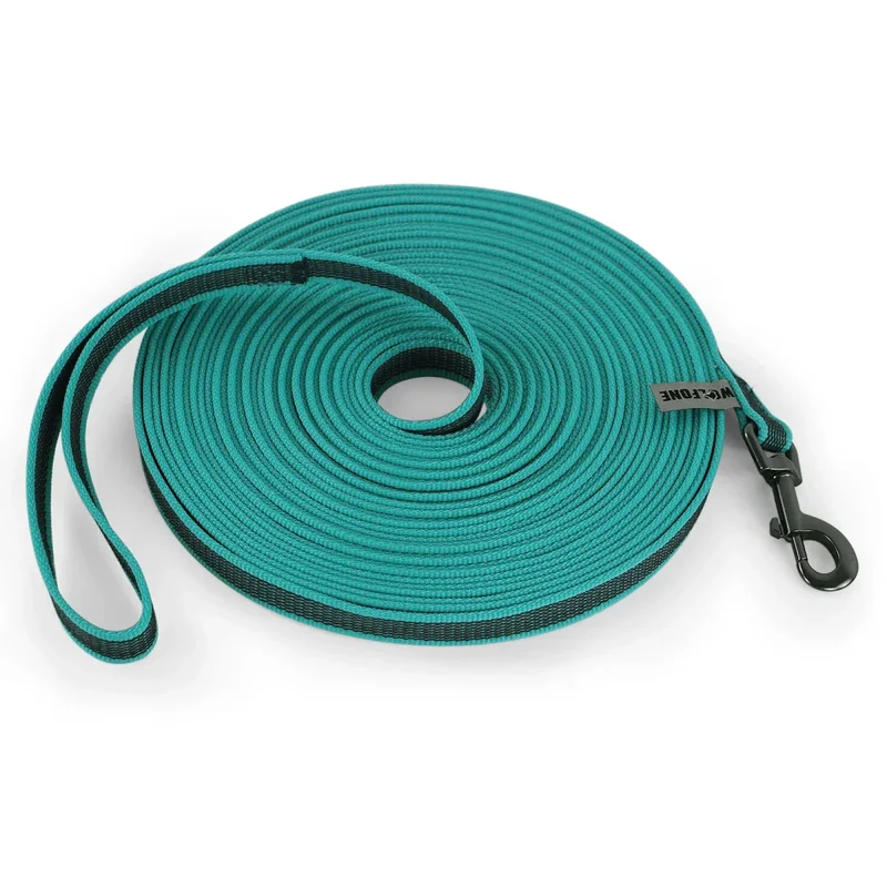 Longe Nylon Dressage Chien 8 Couleurs