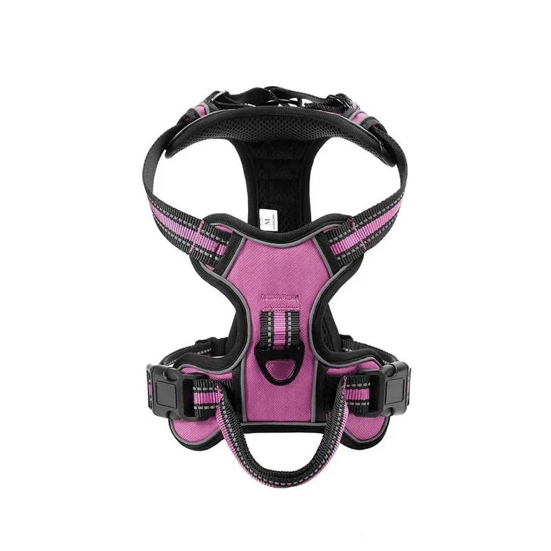 Harnais Réfléchissant Nylon Gros Chien Coloré