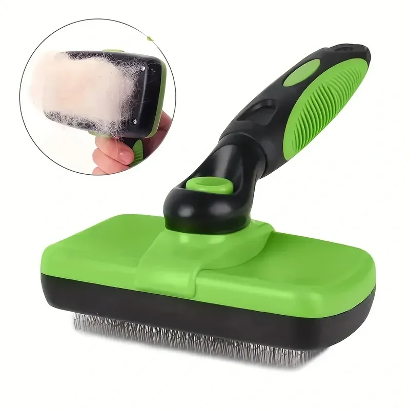 Brosse Autonettoyante Poils Gros Chien Toilettage
