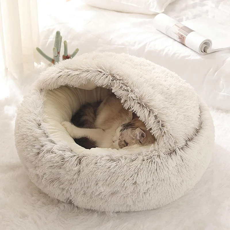 Panier Moelleux Dôme Anti-Stress Chien XL