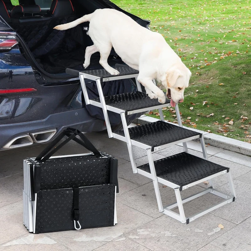 Rampe Aluminium Pliable Gros Chien Voiture