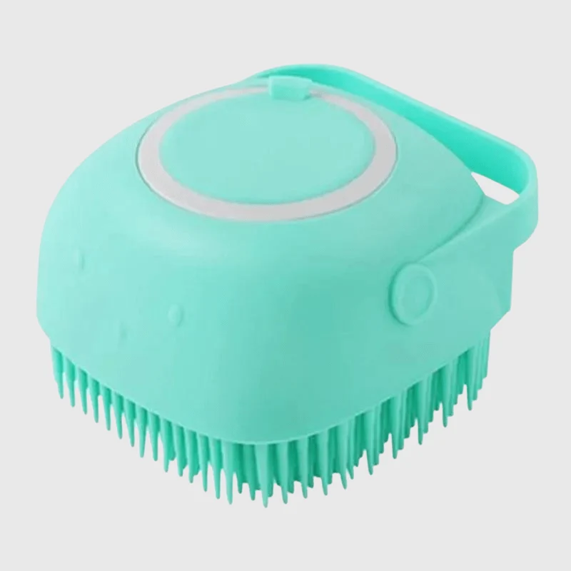 Brosse Silicone Bain Massage Gros Chien