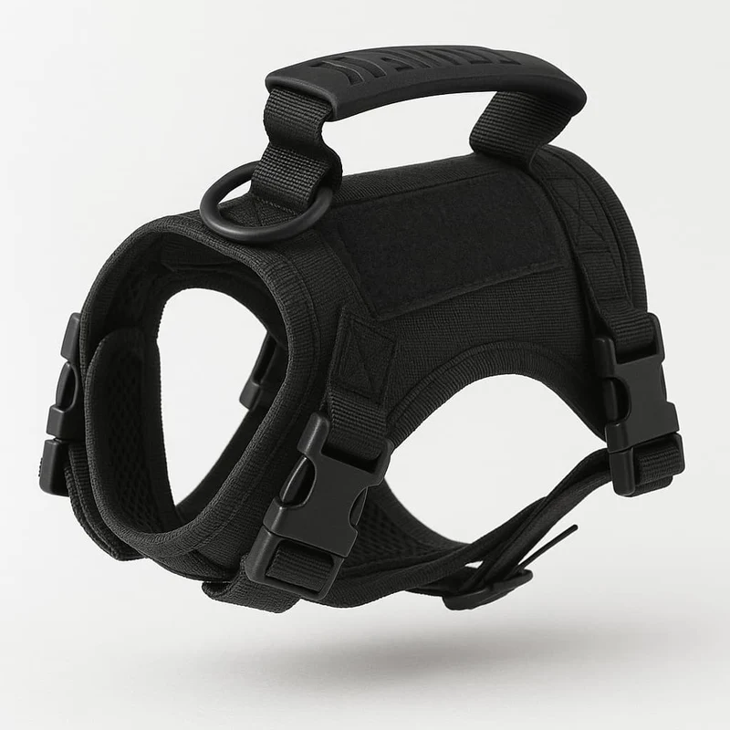 Harnais Tactique Nylon Chiot Jeune Chien