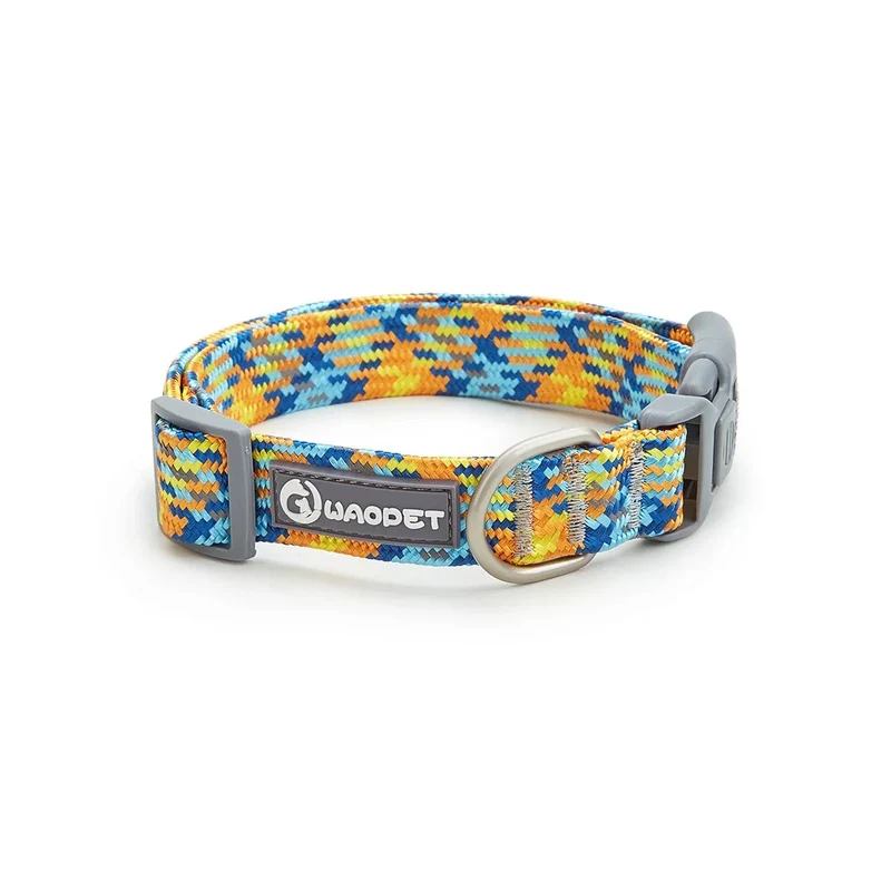 Collier Chiot Husky Nylon Réfléchissant Réglable