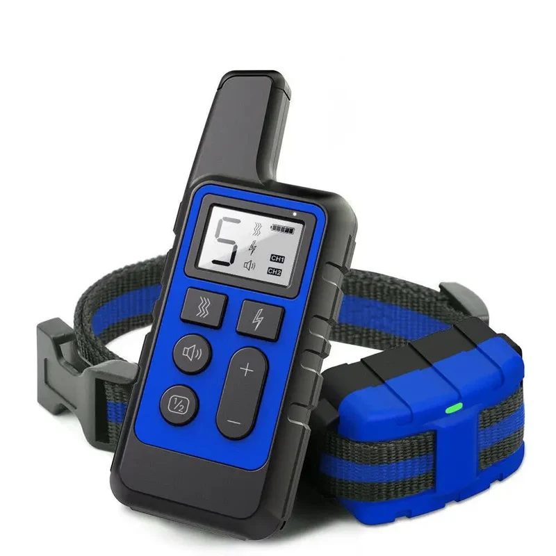 Collier Dressage Télécommande 500m Étanche Chien