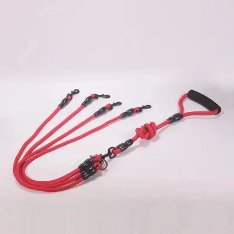 Laisse Multiple Nylon Gros Chien 2-4 Chiens
