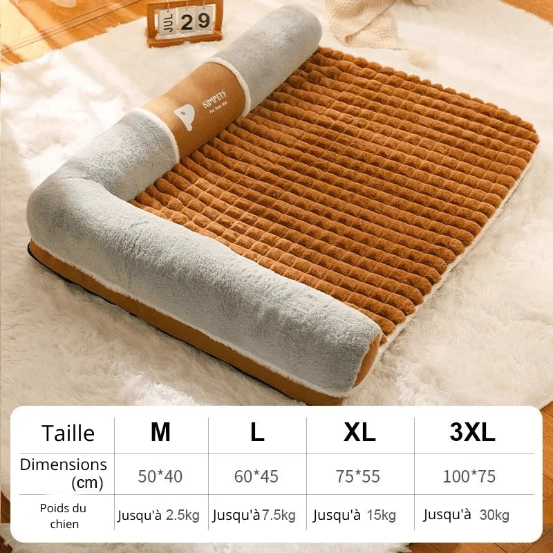 Lit Orthopédique Mousse Mémoire Chien XXXL