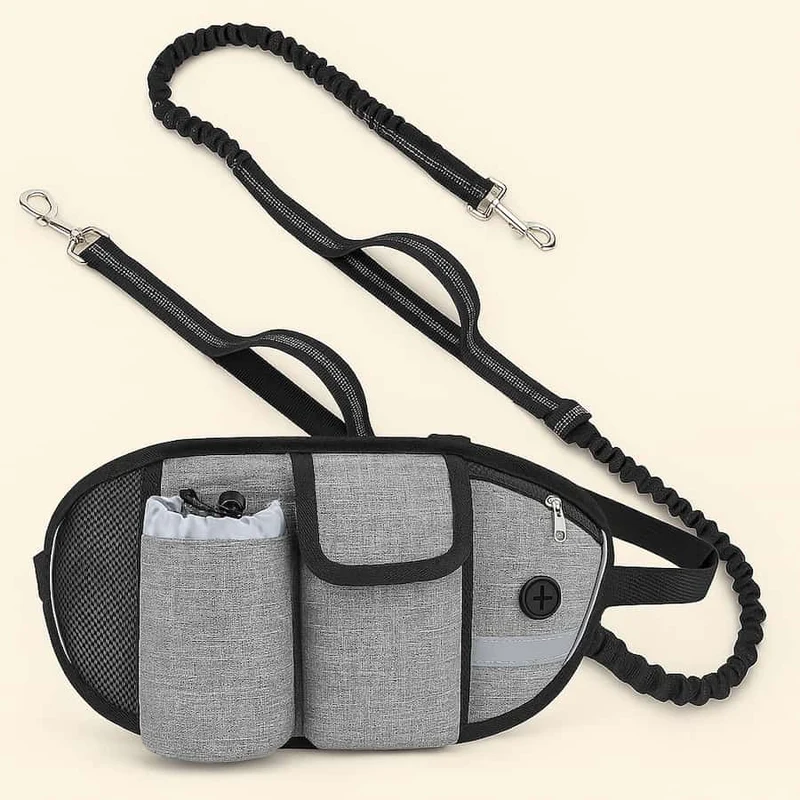 Laisse Mains Libres Canicross Ceinture Chien