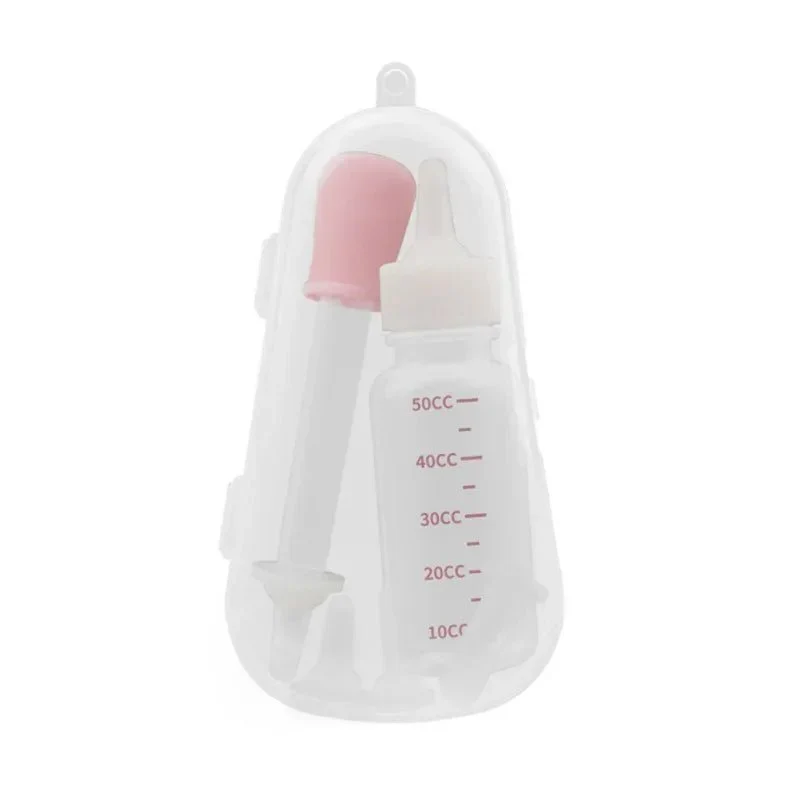 Set Biberon Chiot Silicone 60ml Allaitement