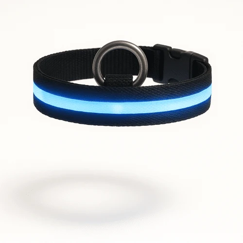 Collier LED Lumineux Rechargeable Gros Chien