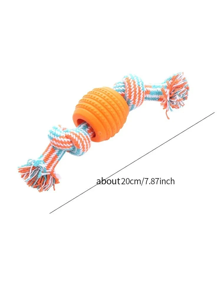 Jouet Corde Tressée Mordant Gros Chien
