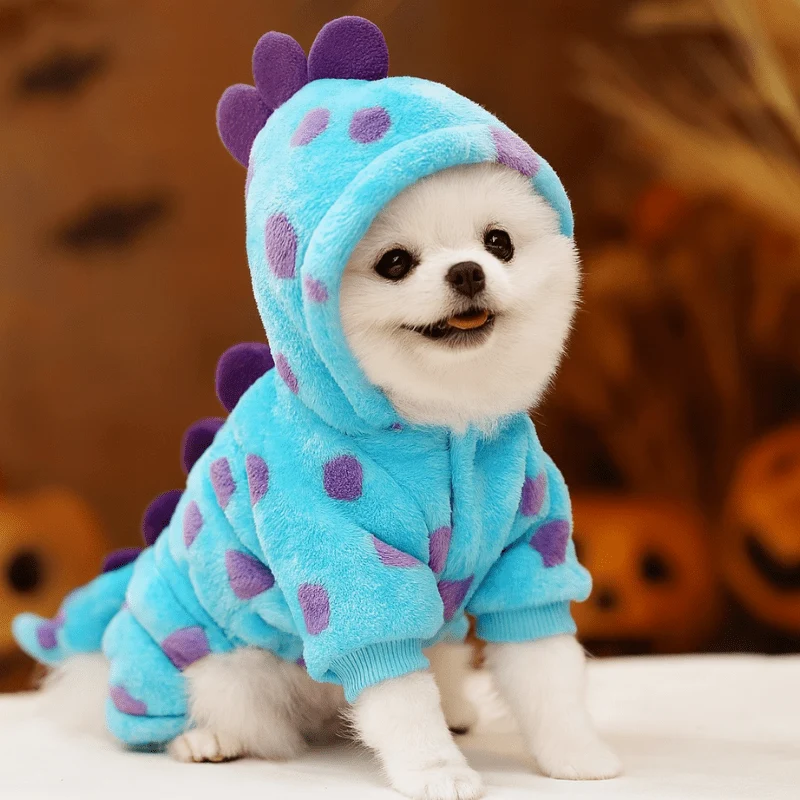 Déguisement Dinosaure Chien Confortable Toutes Tailles