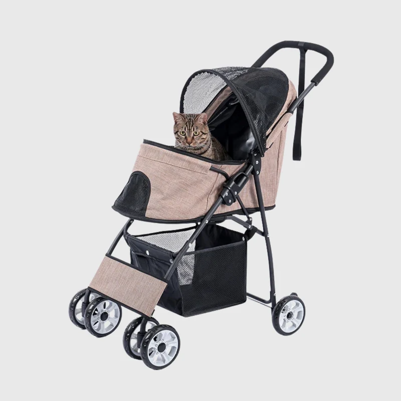 Poussette Pliable Gros Chien Confort Sécurité