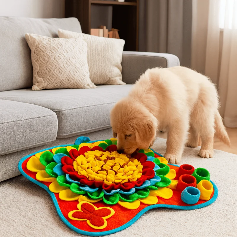 Tapis Fouille Croquette Grand Chien Mental