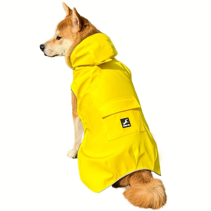 Manteau Imperméable Réfléchissant Gros Chien