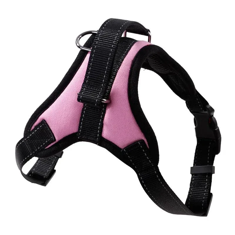 Harnais Anti-Traction Gros Chien Rembourré Réglable
