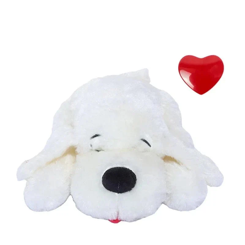 Jouet Peluche Battement Coeur Chiots Anxieux