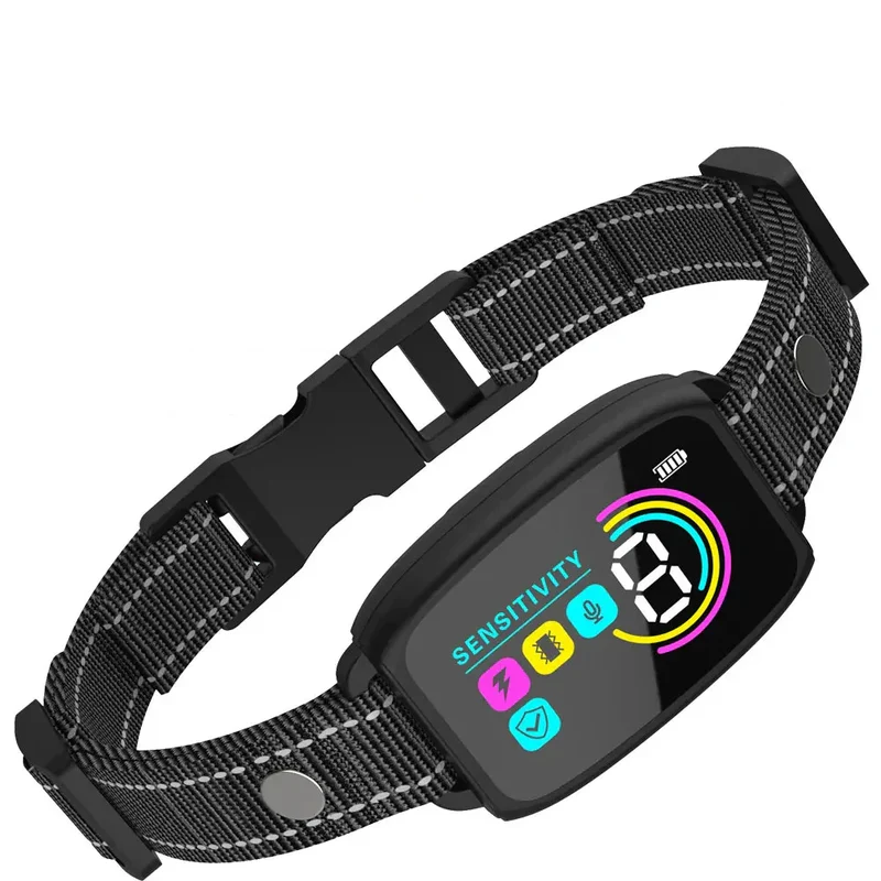 Collier Anti-Aboiement Rechargeable Étanche