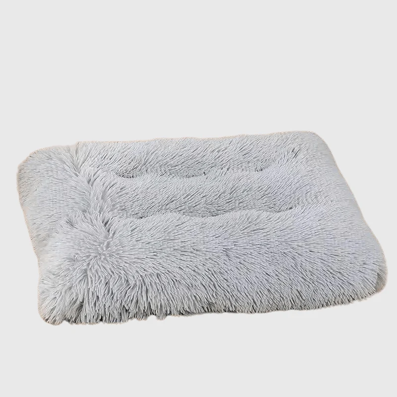 Tapis Confort XXL Lavable Gros Chien Gris Noir
