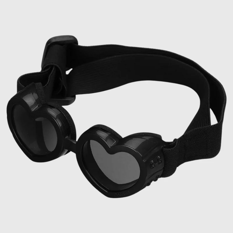 Lunettes Chien Forme Coeur Protection UV