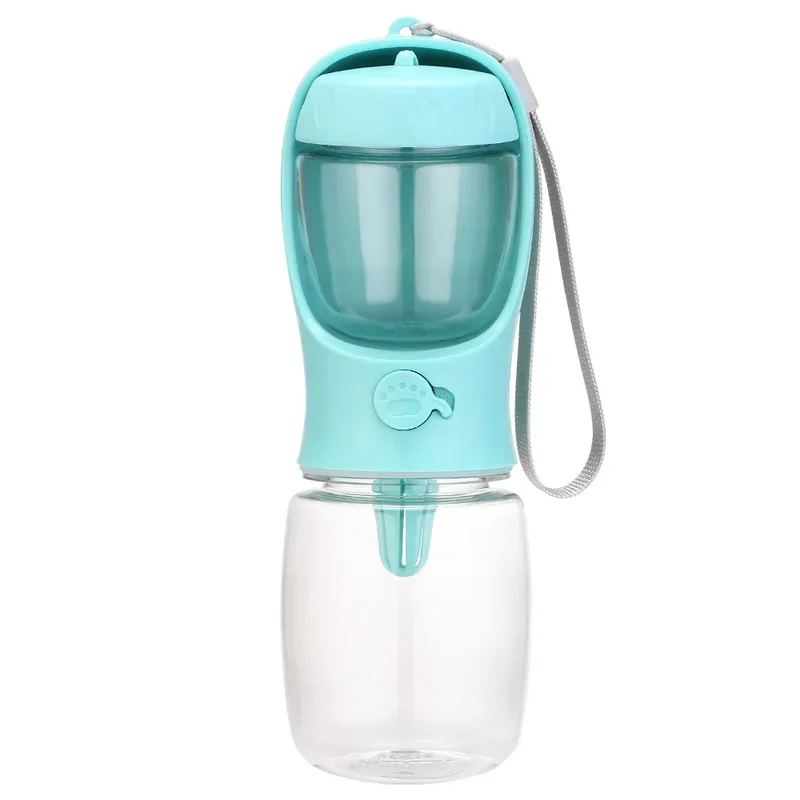 Gourde Portable Chien 2-en-1 350ml 550ml