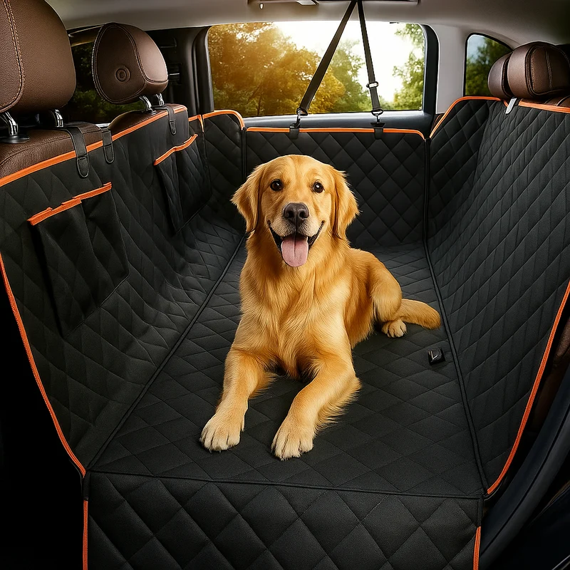 Hamac Voiture Chien Noir Protection Sièges