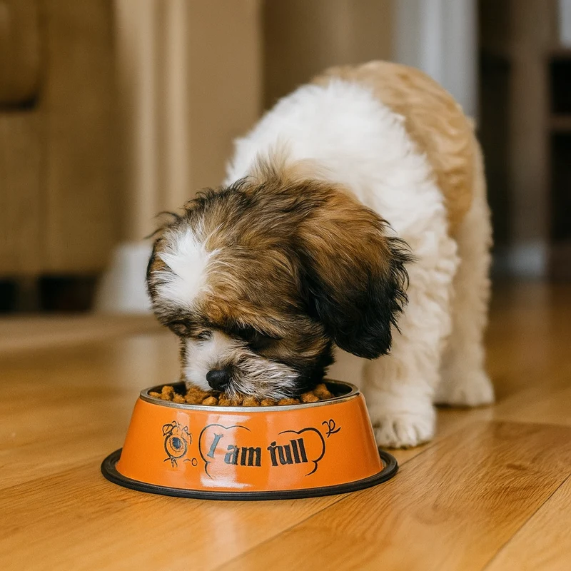 Gamelle Inox Orange Antidérapante Gros Chien