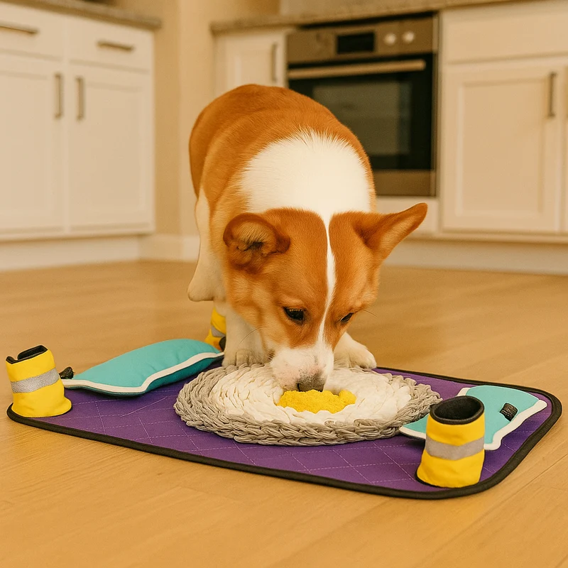 Tapis Fouille Stimulation Mentale Gros Chien