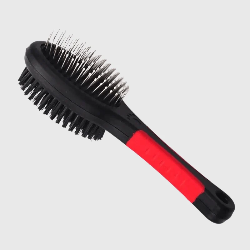 Brosse Double Face Démêlante Chien Poil Long