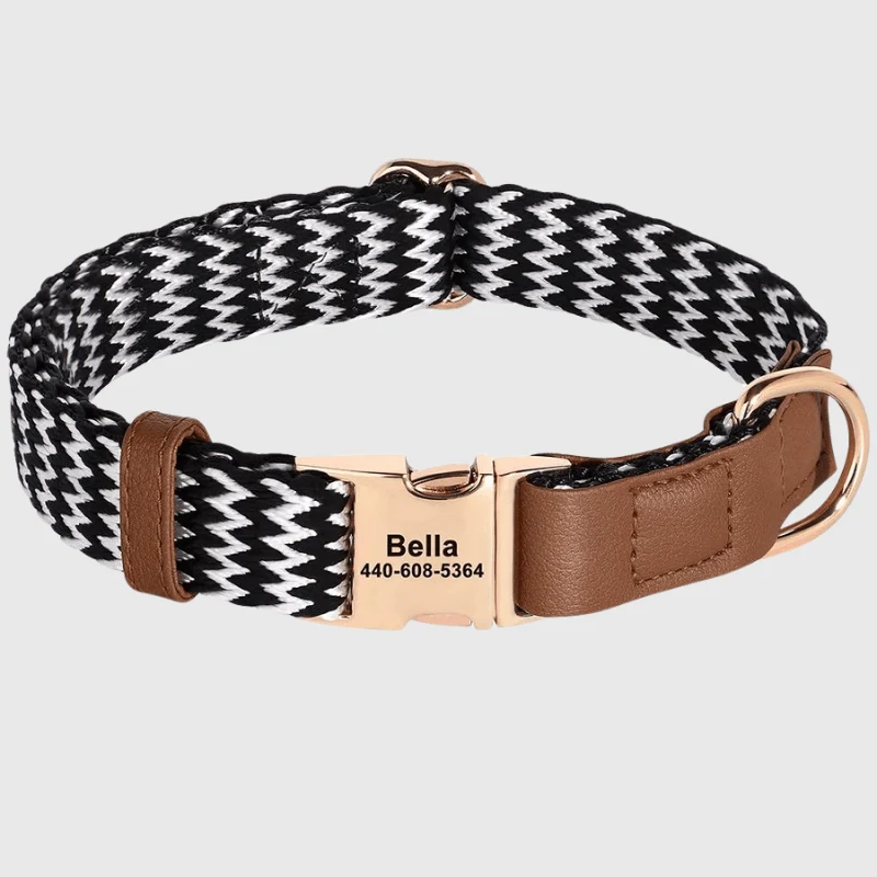 Collier Personnalisable Motif Vague Chien