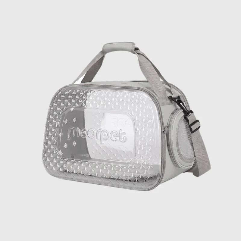 Caisse Transport Transparente Chien Respirante