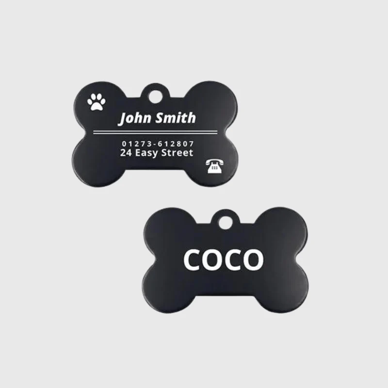 Médaille Inox Chien Personnalisable 21 Modèles